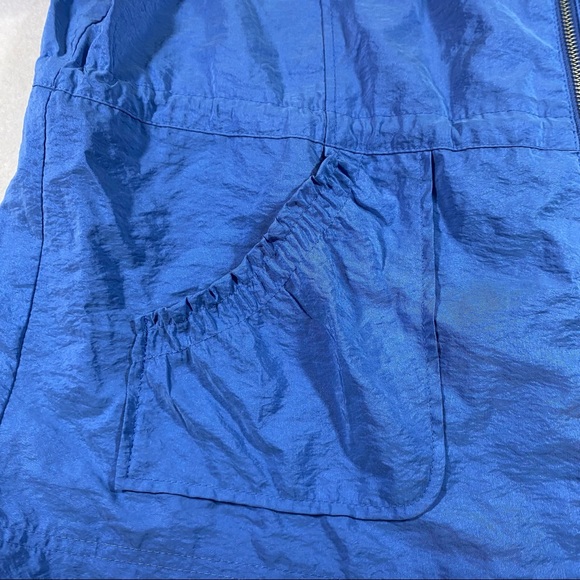 Zenergy Full Zip Jacket drawstring Waist Pockets 3/4 Sleeves Light Blue … - Picture 2 of 10